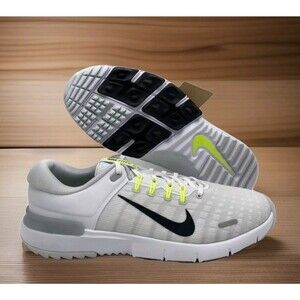 New Nike Free Golf NN Shoes White Pure PLATINUM Men’s Size 12 Wide FQ7875-101